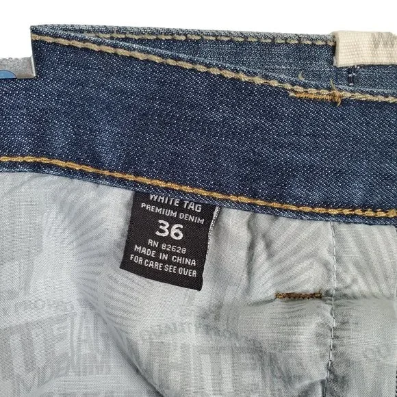 White Tag Premium Denim Size 36 Jeans by South Pole Denim Hip Hop Urban Street - Picture 8 of 14